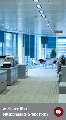 workplace fitouts, refurbishments and relocations